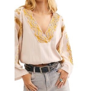 Free people cross country top